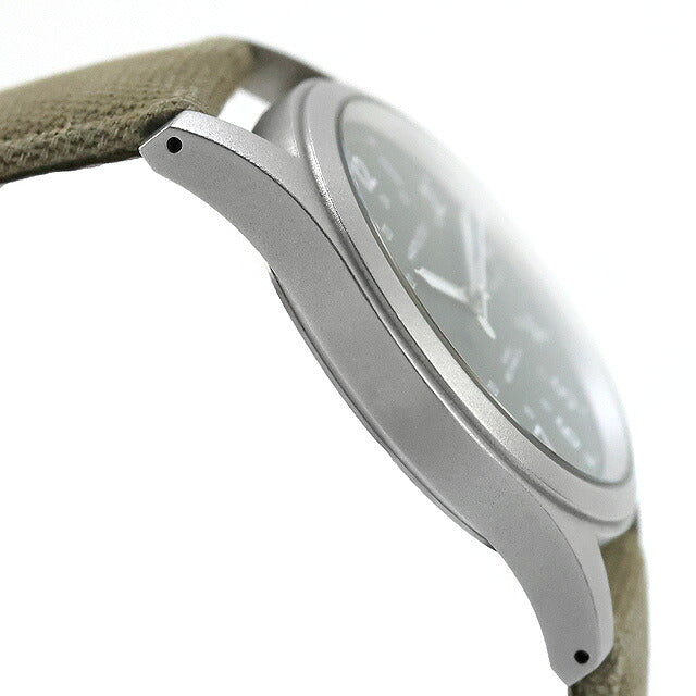 中古 ハミルトン HAMILTON カーキ フィールド メカニカル 38mm デイト 手巻き グリーンダイヤル H69439363 アナログ 腕時計 ブランド メンズ グリーン UW-HA-KH-00017