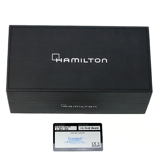 Used Super Good Condition Hamilton HAMILTON American Classic Spirit of Liberty Auto H42415091 Analog Watch Brand Men&
