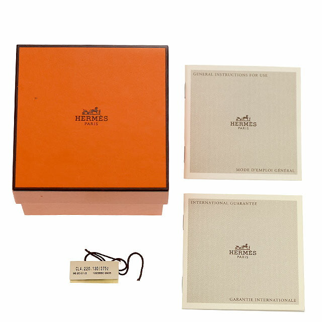 Used Finished Good Condition Hermes Clipper Combination Quartz GP Combi Analog Watch Brand Ladies UW-HR-CP-00003