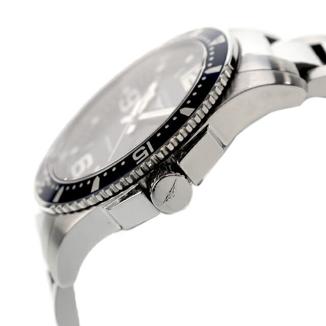 中古 ロンジン LONGINES ハイドロコンクエスト クォーツ 39mm ダイバーズ ミドルサイズ L3.730.4.96.6 アナログ 腕時計 ブランド メンズ UW-LO-HC-00002