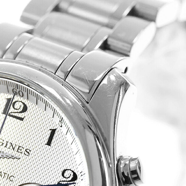 中古 ロンジン LONGINES マスターコレクション クロノグラフ L688 自動巻きクロノ L2.759.4.78.6 アナログ 腕時計 ブランド メンズ UW-LO-MC-00002