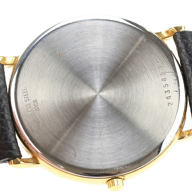 中古 ベルト未使用品 ロンジン LONGINES プレザンス ラウンド バーインデックス GPケース L150.4 アナログ 腕時計 ブランド メンズ UW-LO-OT-00003