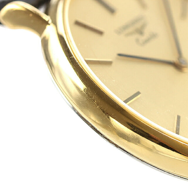 中古 ベルト未使用品 ロンジン LONGINES プレザンス ラウンド バーインデックス GPケース L150.4 アナログ 腕時計 ブランド メンズ UW-LO-OT-00003