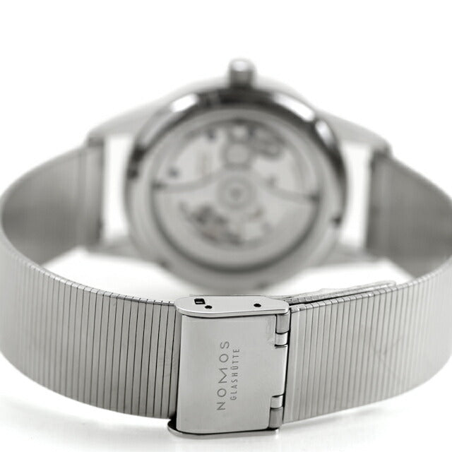 中古 ベルト純正交換済 ノモス NOMOS クラブ ネオマティック CL130011SB2 アナログ 腕時計 ブランド メンズ ブルー UW-NO-CL-00001