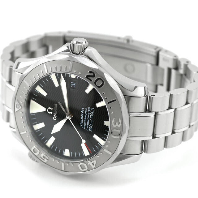 中古 美品 オメガ OMEGA シーマスター プロフェッショナル 300M クロノメーター WGベゼル 2230.50 アナログ 腕時計 ブランド メンズ UW-OM-SM-00010