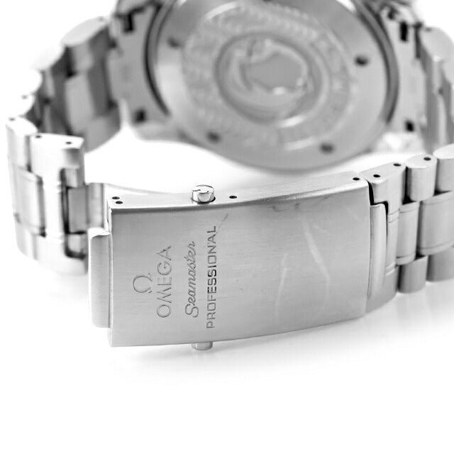 Used OMEGA Seamaster Apnea Mayor 300 Countdown Chronograph 2595.50 Analog Watch Brand Men&