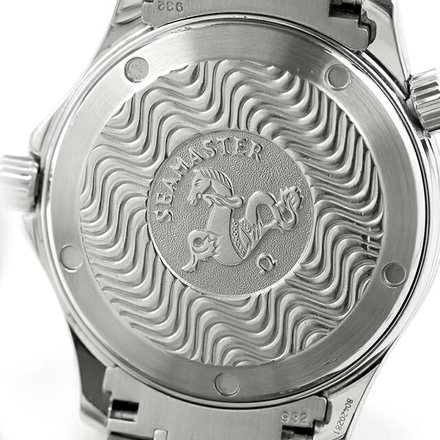 中古 仕上げ済 オメガ OMEGA シーマスター プロフェッショナル 300m ミッドサイズ K18WGベゼル アナログ 腕時計 ブランド メンズ ブラック UW-OM-SM-00014