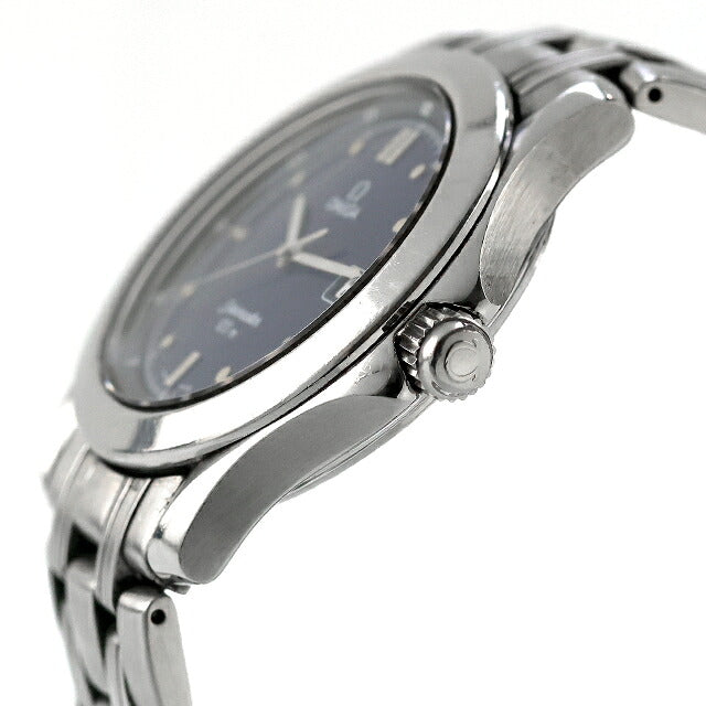Used OMEGA Seamaster 120m Date Quartz 36mm Thin 2511.80 Analog Watch Brand Men&