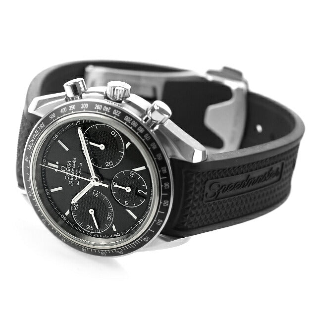 中古 美品 オメガ OMEGA スピードマスター レーシング 40mm ラバーストラップ 自動巻クロノ 326.32.40.50.01.001 アナログ 腕時計 メンズ UW-OM-SP-00003