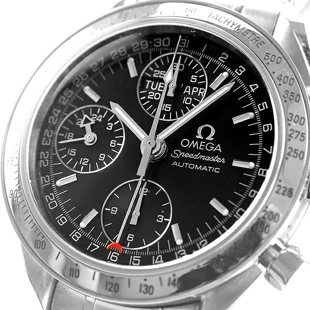 中古 オメガ OMEGA スピードマスター デイデイト トリプルカレンダー クロノグラフ 日本限定1000本 3523.50 アナログ 腕時計 ブランド メンズ UW-OM-SP-00006