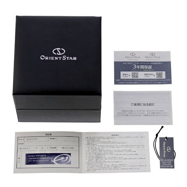 中古 オリエント ORIENT オリエントスター エレガント39mm 自動巻き パワーリザーブ RK-AU0002S アナログ 腕時計 ブランド メンズ UW-OR-OS-00012