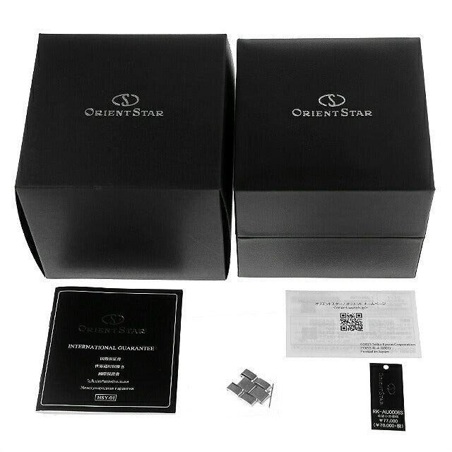 中古 超美品 オリエント ORIENT オリエントスター スタンダード 日本製 自動巻き コンテンポラリー 38.5mm RK-AU0006S 腕時計 メンズ UW-OR-OS-00015