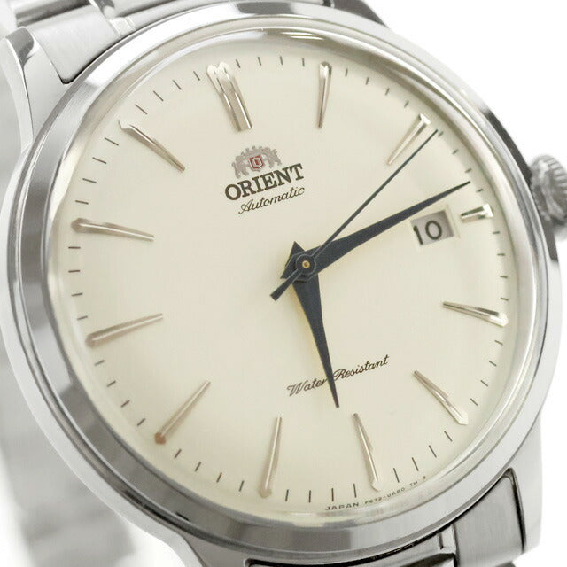 中古 美品 オリエント ORIENT バンビーノ クラシック ボンベダイヤル RN-AC0001S アナログ 腕時計 ブランド メンズ ホワイト 白 UW-OR-OT-00022