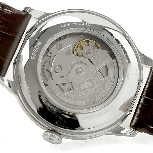 中古 美品 オリエント ORIENT バンビーノ スモールセコンド シースルーバック RN-AP0003S アナログ 腕時計 ブランド メンズ UW-OR-OT-00023