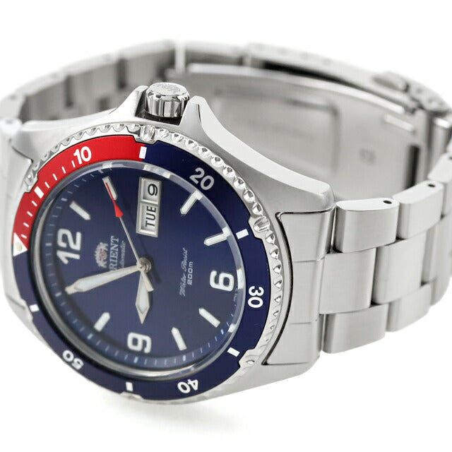中古 美品 オリエント ORIENT マコXL 海外モデル MAKO ペプシ ダイバーズ SAA02009D3 アナログ 腕時計 ブランド メンズ ブルー UW-OR-OT-00024