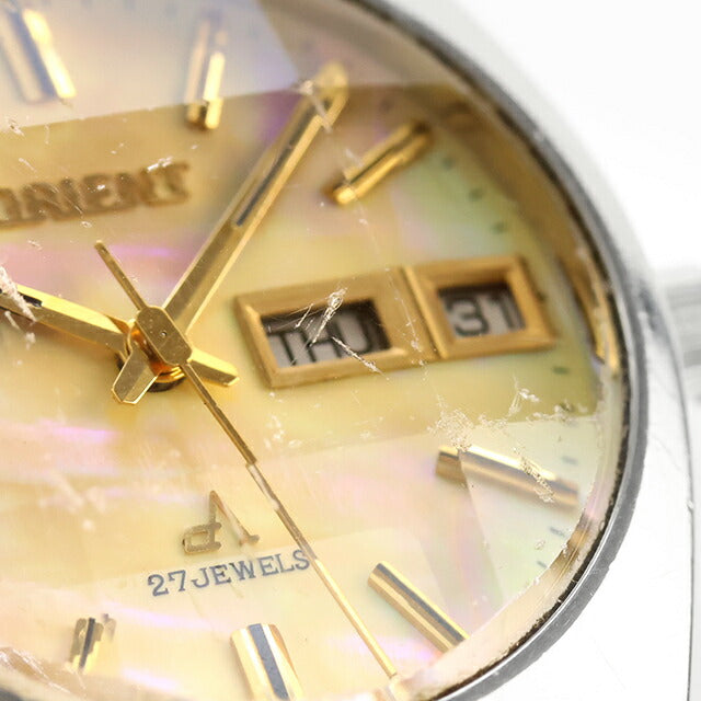 二手大修 Orient Chrono Ace 墨西哥贝壳表盘复古 H429-30260 模拟手表品牌男式 UW-OR-OT-00030