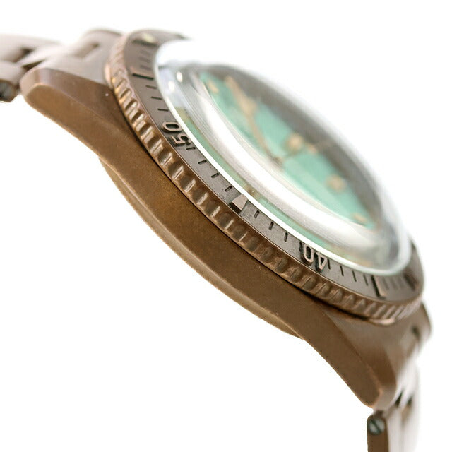 中古 オリス ORIS ダイバーズ65 コットンキャンディ ワイルドグリーン ブロンズ 銅 733 7771 3157 アナログ 腕時計 ブランド メンズ UW-OS-D65-00001