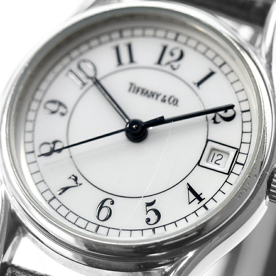 中古 ティファニー TIFFANY&Co. ヴィンテージ 純正ベルト クラシックラウンド CLASSIC ROUND アナログ 腕時計 ブランド レディース UW-OTH-00054