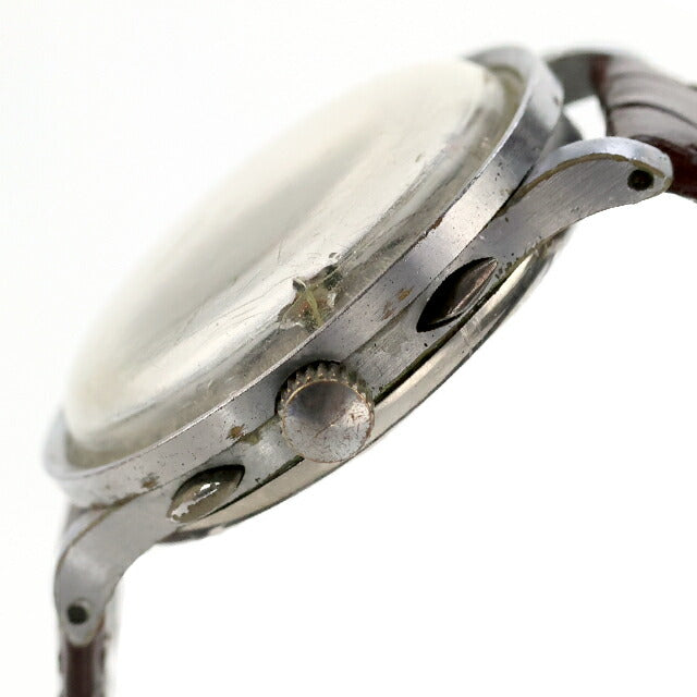 Used UWECO Compax Cal.385 Hand-wound Chronograph Universal Geneve Cal.385 Analog Watch Brand Men&