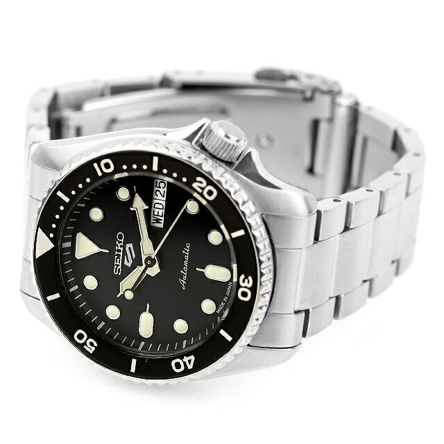 Used Seiko SEIKO 5 Sports SKX Series Mid-size Sports Style 38mm Middle Size SBSA225 Analog Watch Brand Men&