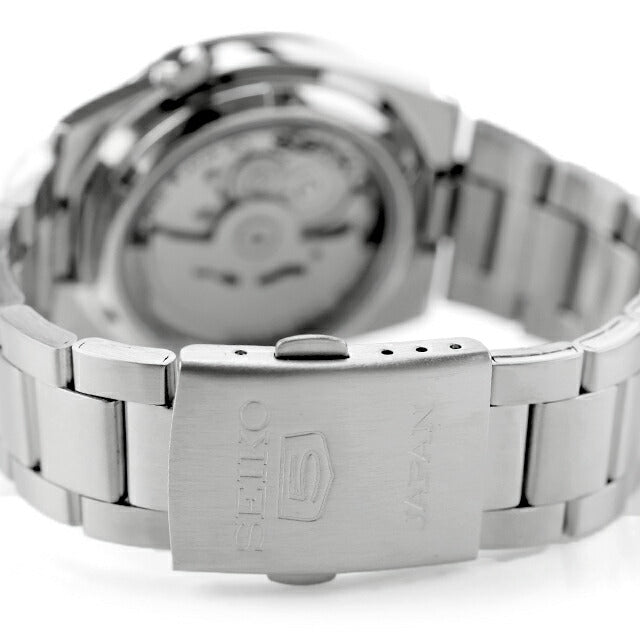 中古 美品 セイコー SEIKO 5 海外モデル セイコーファイブ デイデイト 逆輸入 SNKE01K1 アナログ 腕時計 ブランド メンズ ブラック 黒 UW-SJ-5S-00007