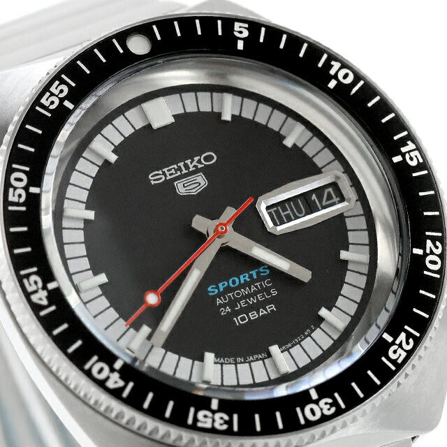 中古 美品 セイコー SEIKO 55周年記念 限定モデル 初代セイコー 5スポーツ 復刻モデル ファイブ SBSA223 アナログ 腕時計 ブランド UW-SJ-5S-00010