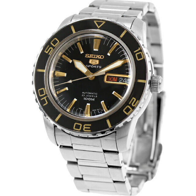 中古 セイコー SEIKO 5スポーツ 逆輸入モデル デイデイト ファイブ