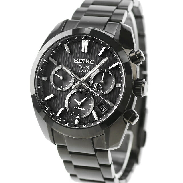 Used Seiko SEIKO Astron 5X Series Dual Time Quartz Astron 50th Anniversary Limited SBXC023 Multi-Hand Analog Men&