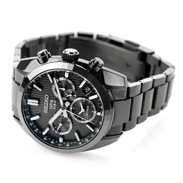 Used Seiko SEIKO Astron 5X Series Dual Time Quartz Astron 50th Anniversary Limited SBXC023 Multi-Hand Analog Men&