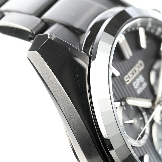 Used Seiko SEIKO Astron 5X Series Dual Time Quartz Astron 50th Anniversary Limited SBXC023 Multi-Hand Analog Men&