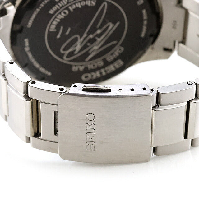 Used Seiko SEIKO Astron Otani Shohei Model Hokkaido Nippon Ham Fighters Limited Model SBXB119 Analog Watch Brand Men&