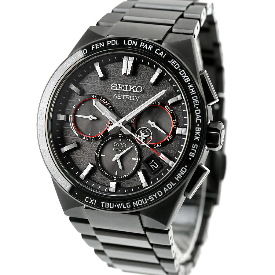 中古 セイコー SEIKO アストロン ネクスター JAL国際線 就航70周年コラボ GPS衛星電波ソーラー コアショップ専用 流通限定 チタン SBXC149 UW-SJ-AS-00015