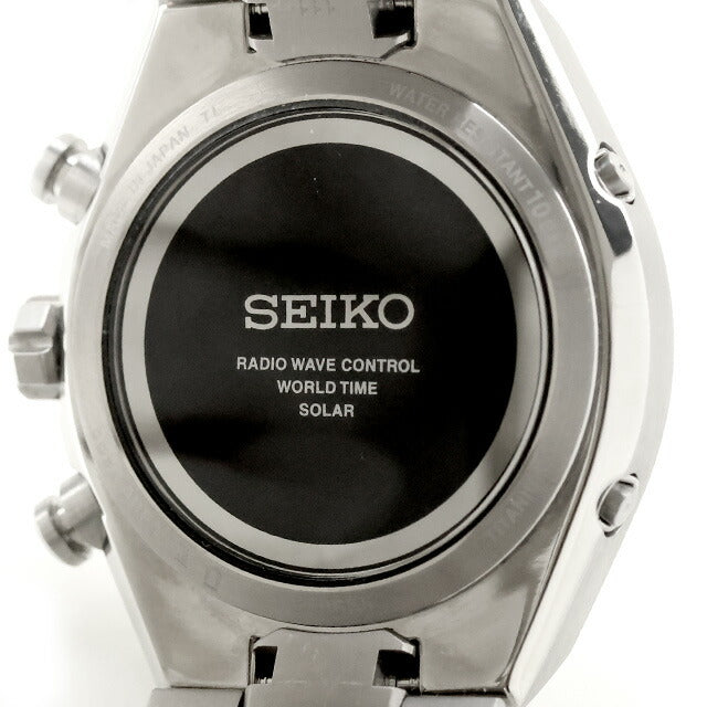 中古 美品 セイコー SEIKO アストロン ネクスター Nexter ワールドタイム 電波ソーラー SBXY095 アナログ 腕時計 ブランド メンズ UW-SJ-AS-00018