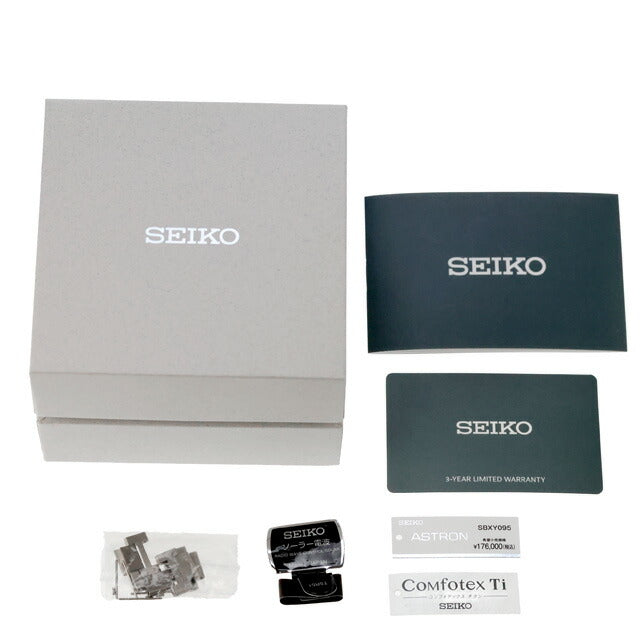 中古 美品 セイコー SEIKO アストロン ネクスター Nexter ワールドタイム 電波ソーラー SBXY095 アナログ 腕時計 ブランド メンズ UW-SJ-AS-00018
