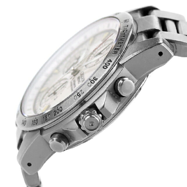中古 セイコー SEIKO クレドール フェニックス 6Sメカニカル クロノグラフ チタン 6S78-0A20 アナログ 腕時計 ブランド メンズ アイボリー UW-SJ-CR-00003