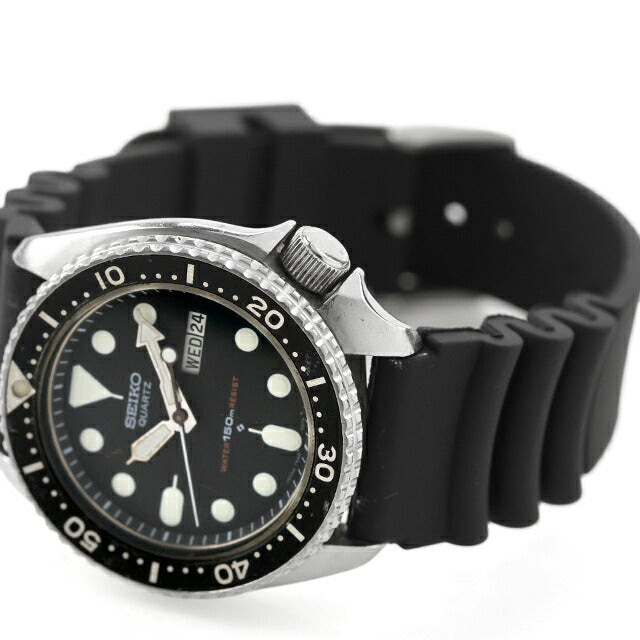 中古 セイコー SEIKO ダイバー 150m ダイバーズウォッチ 7548 オールドクオーツ 1983年5月製造 7548-7000 アナログ 腕時計 ブランド メンズ UW-SJ-DV-00001