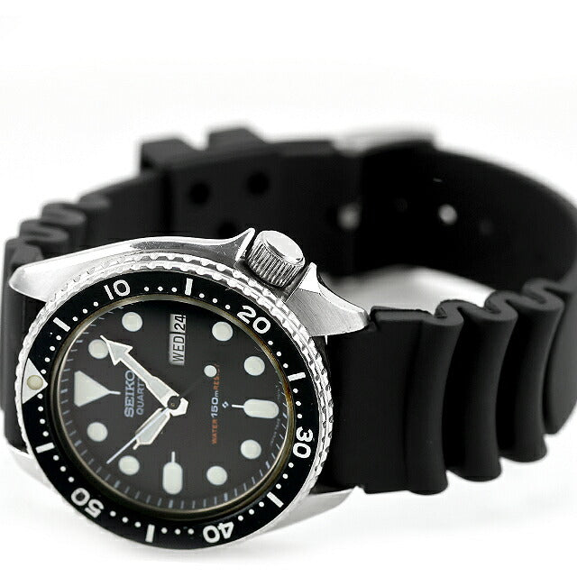 中古 セイコー SEIKO ダイバー 150m ダイバーズウォッチ 7548 オールドクオーツ 1981年2月製造 7548-7000 アナログ 腕時計 ブランド メンズ UW-SJ-DV-00002