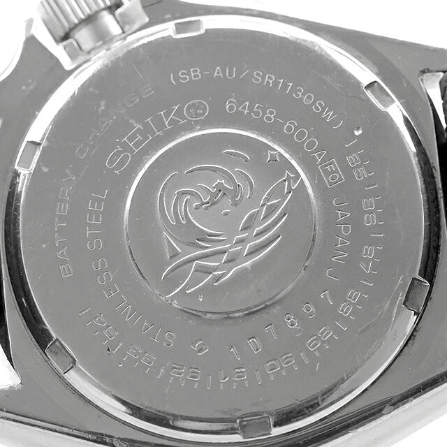 中古 セイコー SEIKO ダイバー 150m ボーイズ ダイバーズウォッチ 6458 オレンジ 1981年10月製造 6458-600A アナログ 腕時計 ブランド メンズ UW-SJ-DV-00008