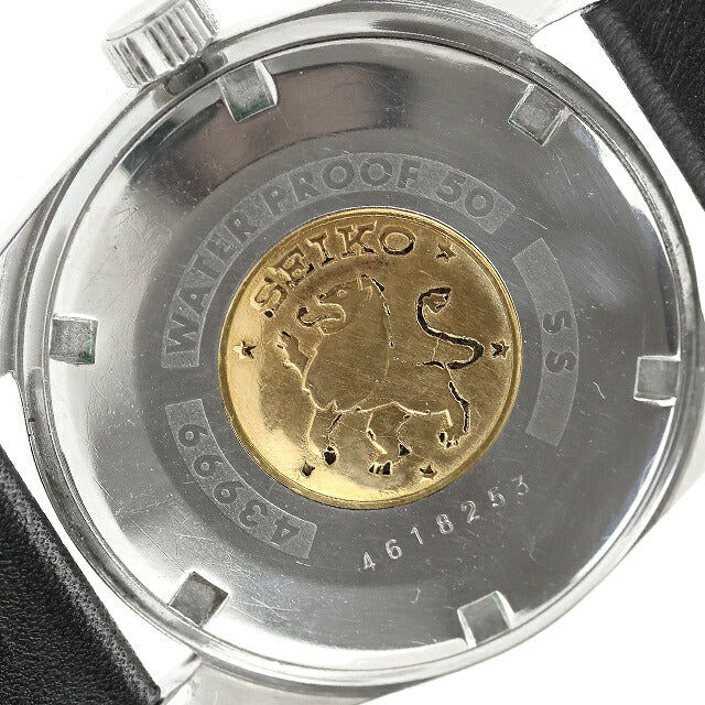 中古 OH済 セイコー SEIKO グランドセイコー セルフデーター セカンドモデル クロノメーター 獅子 1964年製 社外リューズ 43999 腕時計 メンズ UW-SJ-GS-00024