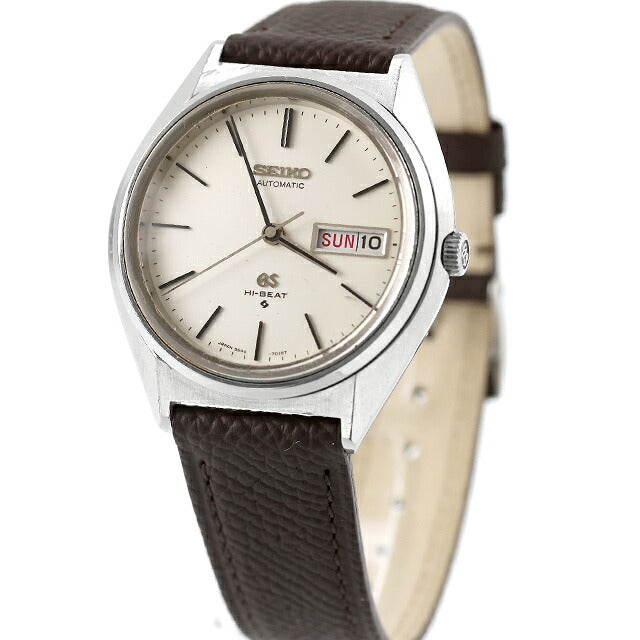 中古 OH済 セイコー SEIKO グランドセイコー 56GS デイデイト 1974年3月製 昭和49年 5646-7011 アナログ 腕時計 ブランド メンズ UW-SJ-GS-00028