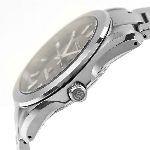 中古 セイコー SEIKO グランドセイコー デイト クオーツ 8J56-8020 SBGF021 アナログ 腕時計 ブランド メンズ ブラック UW-SJ-GS-00032