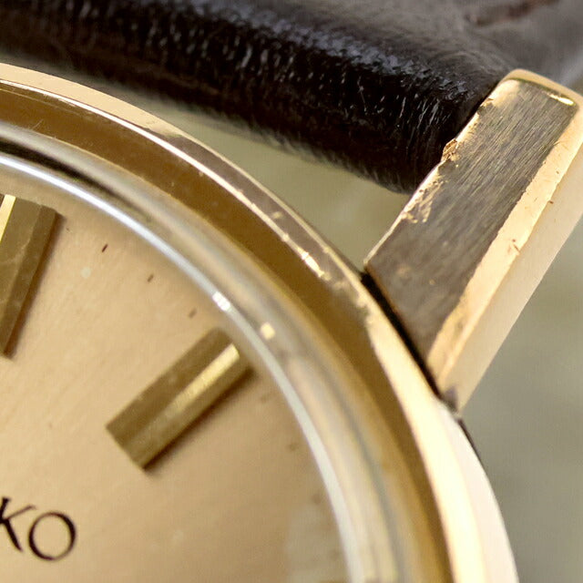 中古 OH済 セイコー SEIKO キングセイコー ファーストモデル J14102E SD文字盤 1962年製 14KGF アナログ 腕時計 ブランド メンズ UW-SJ-KS-00006