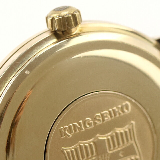 中古 OH済 セイコー SEIKO キングセイコー ファーストモデル J14102E SD文字盤 1962年製 14KGF アナログ 腕時計 ブランド メンズ UW-SJ-KS-00006