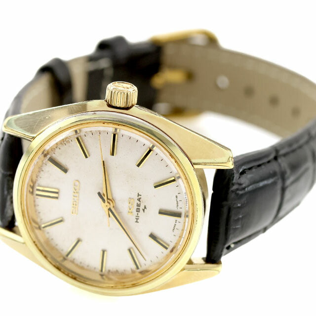 二手精工 SEIKO King Seiko 45KS 高跳速非日期手动上链 1971 模拟手表品牌男士 UW-SJ-KS-00013