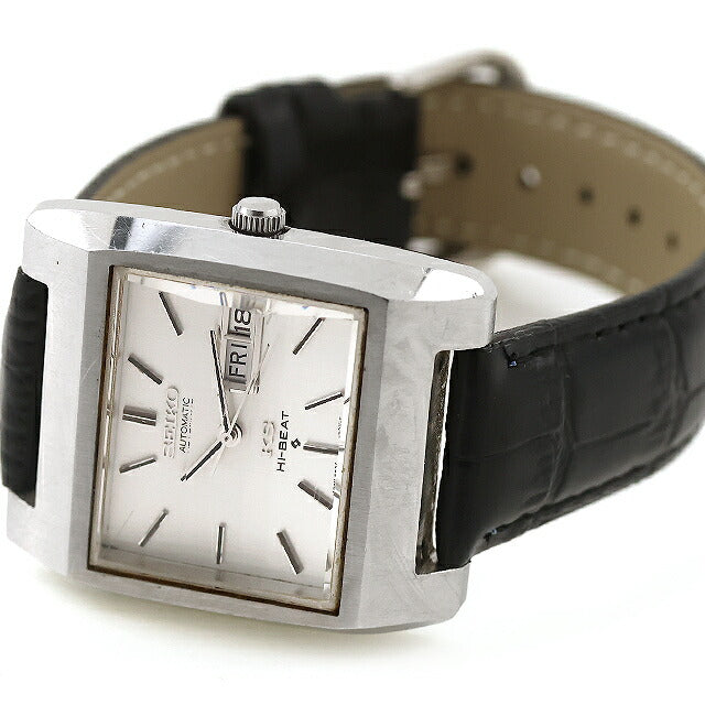 二手精工 SEIKO King Seiko 天文台表 56KS 方形星期日历电视屏幕 1972 年模拟手表品牌男士银色黑色 UW-SJ-KS-00020