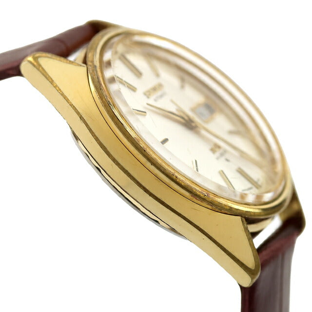 中古 セイコー SEIKO キングセイコー 56KS ハイビート デイデイト 1974年製 5626-7113 アナログ 腕時計 ブランド メンズ ホワイト レッド UW-SJ-KS-00025