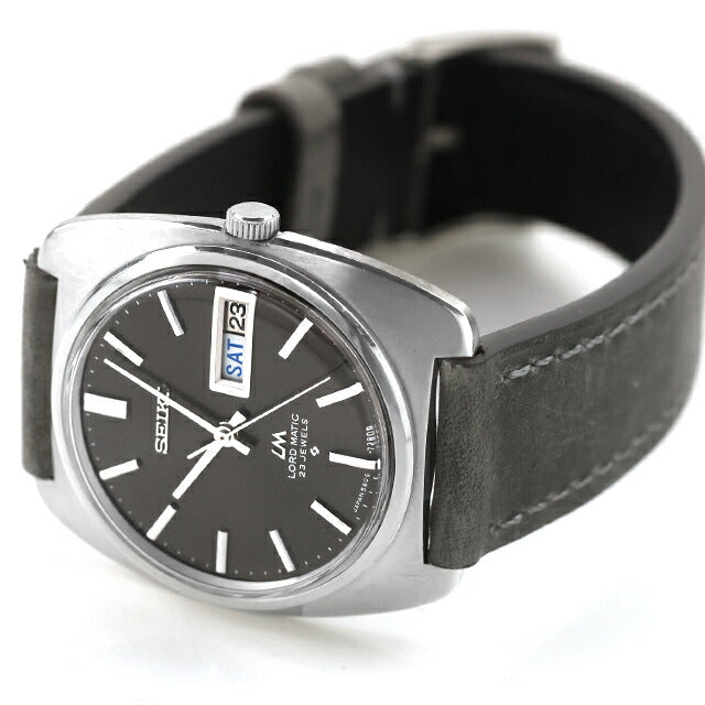中古 セイコー SEIKO ロードマチック LM デイデイト 日付曜日 クッションケース 1971年1月製造 5606-7130 アナログ 腕時計 ブランド メンズ UW-SJ-LM-00003
