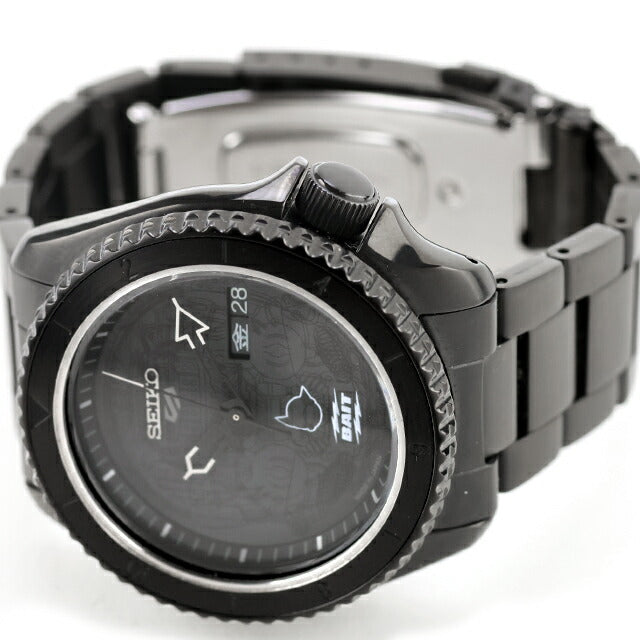 Used Serial No. 001 Seiko SEIKO 5 Sports Astro Boy BAIT Collaboration 2000 pieces limited SBSA147 Analog Watch Brand Men&