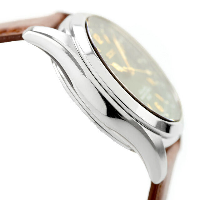 中古 セイコー SEIKO メカニカル アルピニスト 6R15 簡易方位計 Alpinist SARB017 アナログ 腕時計 ブランド メンズ グリーン ブラウン UW-SJ-OT-00037