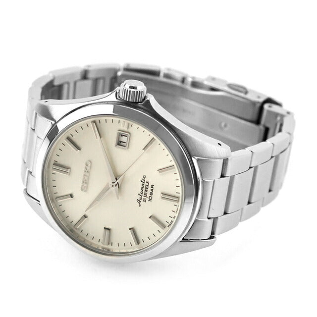 中古 美品 セイコー SEIKO メカニカル ネット流通限定モデル 4R35 自動巻き 機械式 SZSB011 アナログ 腕時計 ブランド メンズ シルバー UW-SJ-OT-00039